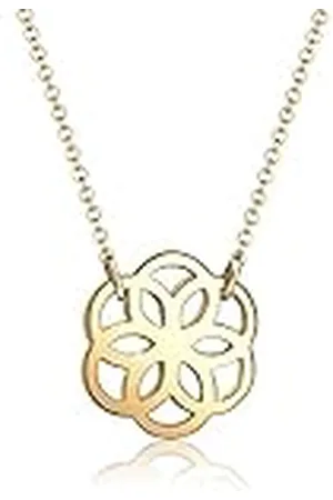 Elli Vrouwen Echte Sieraden Kettingen Ketting Neckwear Ornament Bloem 925 Sterling Zilver , 45, Sterling zilver