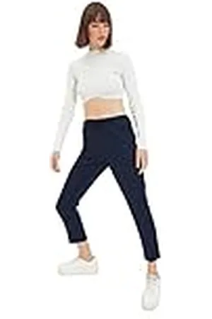 Trendyol Navy Blue Wrist Boy Jogger Pants Boxershorts voor kinderen en dames, , 32 NL