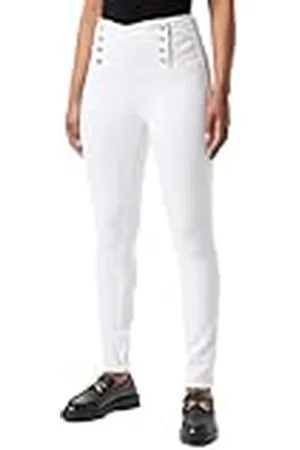 ONLY Onldaisy Hw Button Skinny DNM Jeans dames, , 27W x 30L
