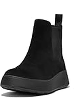 FitFlop Dames F-Mode Suede Flatform Chelsea Boots Laarzen, , 40 EU