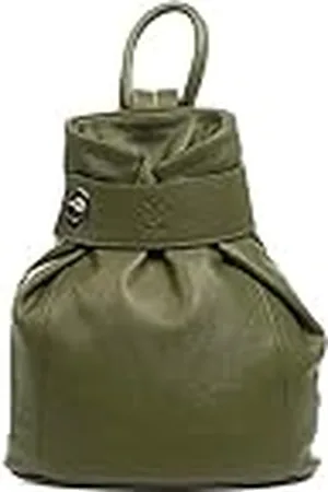 Firenze Artegiani . Edvige rugzak voor dames, echt leer, Dollaro-afwerking, 34 x 13,5 x 32 cm, kleur: , , Eén maat, Casual