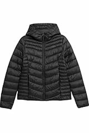 4F DOWN JACKET F351 DEEP BLACK XS VOOR DAMES, , XS