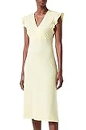 ONLY Onlmay S/L Wrap Midi Dress JRS jurk voor dames, , XS