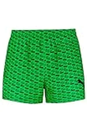 PUMA Swim Men Logo Print Short Shorts 1P, , M