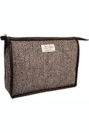 Vagabond Bags Ltd Vagabond tassen Harris Tweed Visgraat, , 26 cm, Grote Holdall Tas