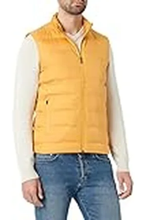 Hackett Heren LW Gilet Jacket, Honey Gold, XL