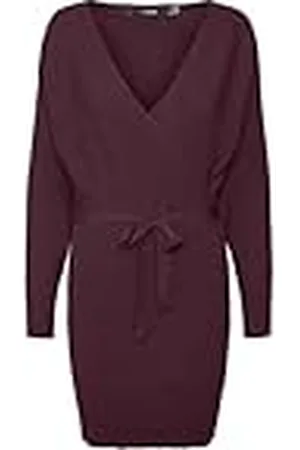 VERO MODA Gebreide damesjurk VMHOLLYREM lange jurk, , XL