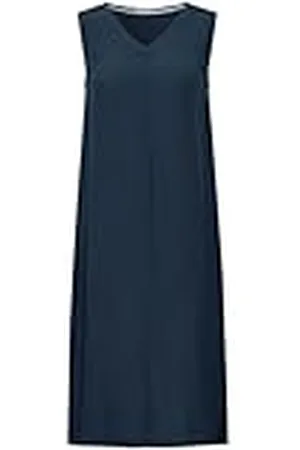 CECIL B144068 zomerjurk voor dames, met structuur, donkerblauw, L, , L