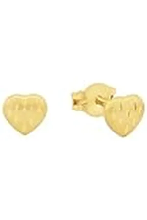 Amor Oorknopjes meisjes kinderoorbellen, 0,5 cm, , hart, geleverd in sieradengeschenkverpakking, 2013408