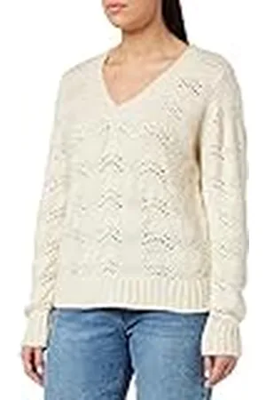 Pieces® Pcbibbi Ls V-hals Knit Noos Bc Pullover voor dames, , M