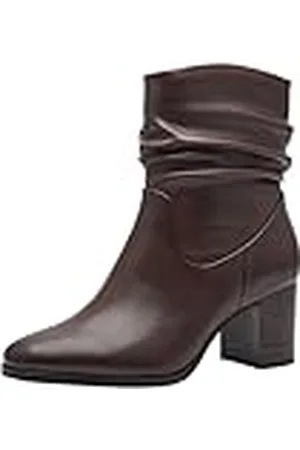 Marco Tozzi Dames Bootie Zip+Slip 2-25335-43 Modelaarzen, Café, 41 EU, , 41 EU