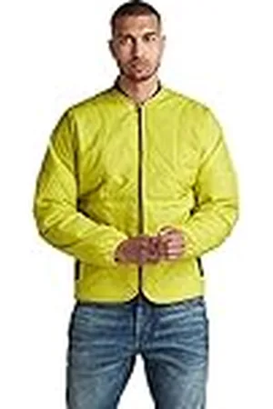 G-Star RAW Heren Lightly Padded Indoor Jacket, geel , M