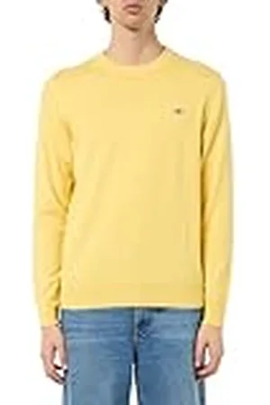 GANT Klassieke katoenen C-hals, , L
