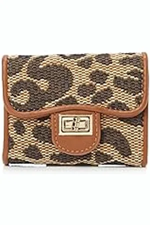 Faina Dames handtas tas clutch, bruin meerkleurig, , Eén Maat