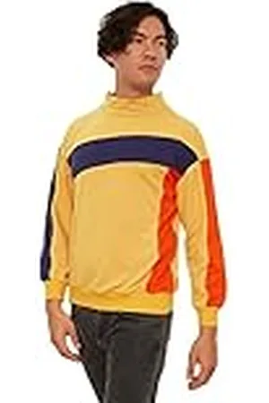Trendyol MAN Sweatshirt - Geel - Regular, , XL