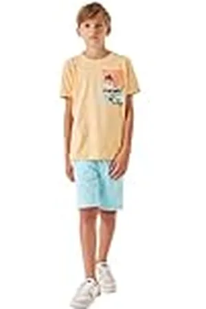 Garcia Kids Jongens Bermuda Shorts, Sky Blue, 128, , 128 cm