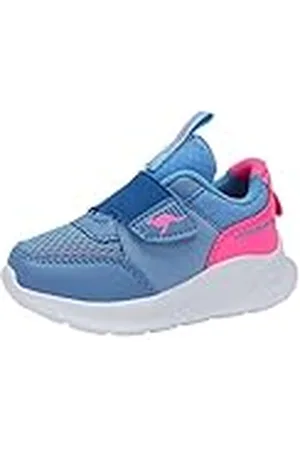 KangaROOS K-IR Rush V sportschoenen voor jongens en meisjes, dusk blue/neon roze, 25 EU, , 25 EU