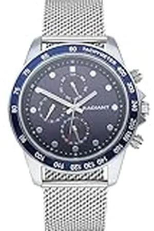 Radiant Canarias Mens analoge quartz horloge met roestvrij stalen armband RA617703, , Modern