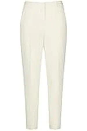 Taifun Dames 320313-11060 broek, lichtcrème, 46, , 46
