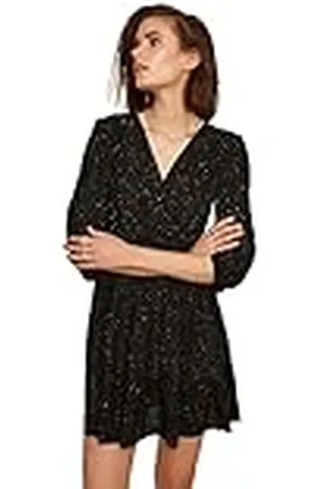 Trendyol Dames Bedrukt Gebreide Casual Jurk, XL