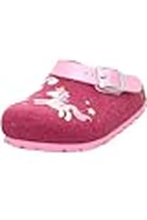 Superfit Mädchen FUSSBETTPANTOFFEL Hausschuhe, PINK 5510