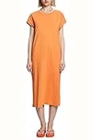 ESPRIT Midi-jurk van jersey, , XS