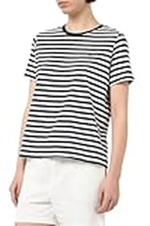 GANT REG STRIPED SHIELD SS T-shirt, , M