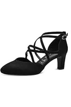 Tamaris Damespumps textiel blokhak, , 40 EU