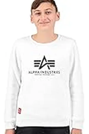 Alpha Industries Basic Kinderen Sweatshirt White