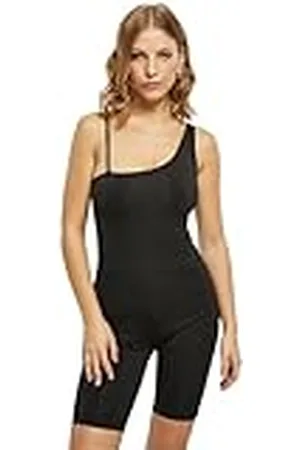 Urban classics Ladies Recycled Cycle jumpsuit vrouwen jumpsuit basics, streetwear, , S