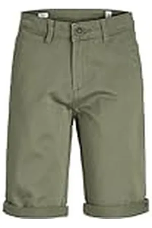 JACK & JONES Jpstbowie Jjshorts Solid Sa Sn JNR Kindershorts, Deep Lichen Green, 128 cm