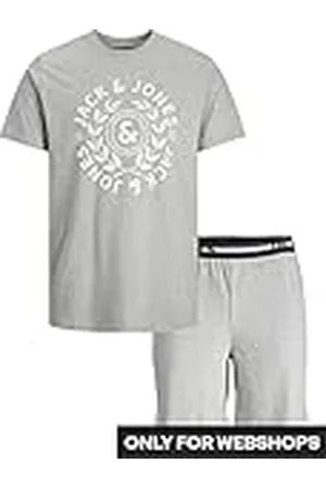 JACK & JONES Bestseller A/S Heren Jacjames S Tee en set van T-shirt en shorts, Navy Blazer / Pack: Shorts Navy Blazer, L, , L