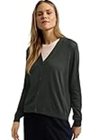 CECIL Gebreid vest voor dames van mesh, , XS