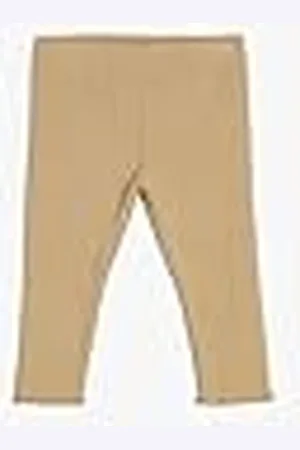 Koton Baybgirls Basic Ribbed Ruffle Elastische Tailleband Katoenen Leggings, , 12-18 Maanden