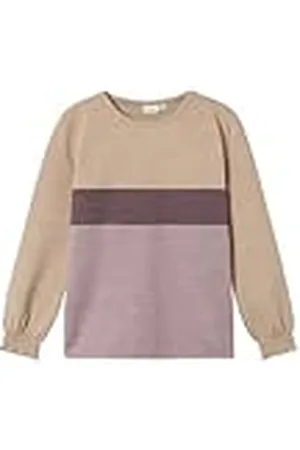 NAME IT Nkfwuppo Wool/Co Ls Top Shirt met lange mouwen voor meisjes, , 134/140 cm