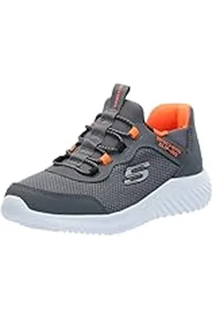 Skechers Bounder Brisk-Burst, sneakers, kolen/oranje, 21 EU, steenkool/oranje, 21 EU
