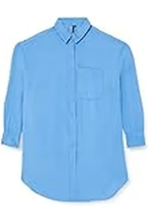 ONLY Dames Carlaris Life L/S Long Shirt DNM Blouse, , 42 Grote maten