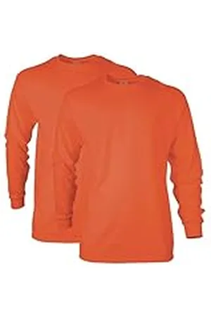 Gildan T-shirt met lange mouwen ultra katoen, stijl G2400, multipack, (2-pack), XXL, (2 stuks), XXL