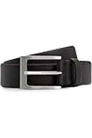 HUGO BOSS Heren Barnabie speld-gesp riem in nappaleder