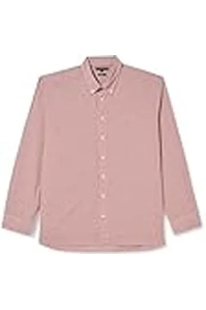 Tommy Hilfiger Heren natuurlijk zacht shirt met lange mouwen, Rood , S