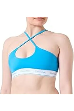 Calvin Klein Halter Bralette voor dames, , L, , L