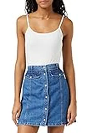 Tommy Hilfiger Dames Tjw Denim Mini Rok Recht, , S