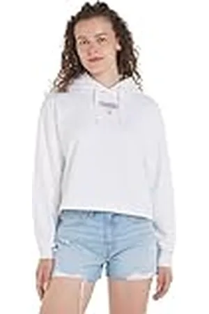 Tommy Hilfiger Dames Hoodie Tjw RLX Essential Logo Hoodie met capuchon, , XXS