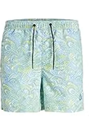 JACK & JONES PLUS Heren Jpstfiji Jjswim Paisley Pls Zwemshorts, , 44