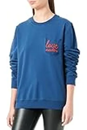 Moschino Vrouwen Long-Sleeved Slim Fit Roundneck Sweatshirt, , 48, , 48