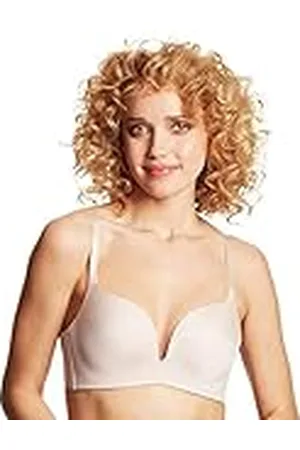Maidenform Love The Lift Push-up Beha zonder beugel, ondoorzichtig, sandshell, 105D dames, , 90D