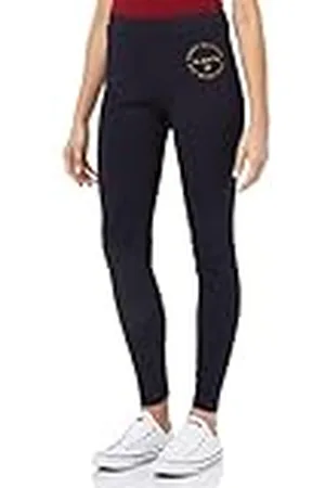 Tommy Hilfiger Slim Metallic Roundall Legging voor dames, , XXS