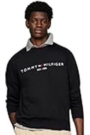 Tommy Hilfiger Heren Sweatshirt met capuchon Tommy Logo Sweatshirt Mw0mw11596, ,XS