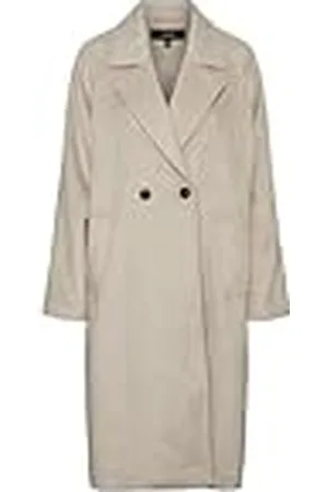VERO MODA Vmhazel Long Wool Coat Boos damesmantel, , S