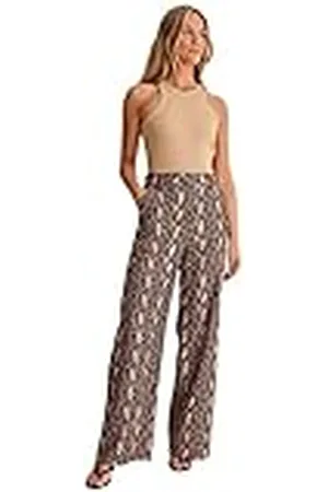 NA-KD Dames Snake Broek, , 30 NL